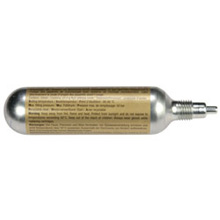 MILTEX Cryosolutions: Cartridges (23.5g N2O), Medical Grade, Threaded Safety Valve. MFID: 33516