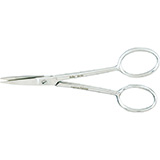 MILTEX Dissecting Scissors, 4-1/2" (11.4 cm), straight, two sharp points, economy grade. MFID: 34-80