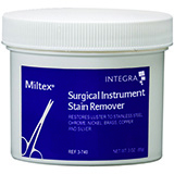 MILTEX Surgical Instrument Stain Remover, 3oz. (85 G) plastic jars. (case of 12). MFID: 3-740