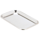 MILTEX Mayo Tray, Size 10, Non-Perforated, 10" x 6-1/2" x 23/32". MFID: 3-926