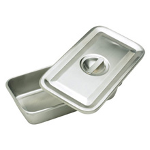 MILTEX Instrument Tray Flat Cover Lid, for 3-948, 10" (254mm) x 6-3/4" (171.5mm) x 7/8" (22.2mm). MFID: 3-949