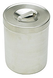MILTEX Dressing Jar & Cover, 4" x 2 5/8", 1/2 qt. MFID: 3-953