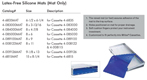 MILTEX Silicone Mat for Miltex Instrument Storage System, Size: 8 x 11, for Cassettes 4-008122 & 4-008115. MFID: 4-008122MAT