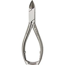 MILTEX Nail Nipper, 5-5/8" (142mm), straight jaws, double spring, stainless. MFID: 40-212-SS