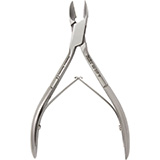 MILTEX Nail Nipper, 5-1/8" (129mm), Concave Jaws, Double Spring, Stainless. MFID: 40-217