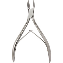 MILTEX Nail Nipper, 5-1/8" (129mm), Concave Jaws, Double Spring, Stainless. MFID: 40-217