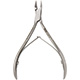 MILTEX Nail Nipper, 4" (102mm), Straight Jaws, Double Spring, , Stainless Steel. MFID: 40-224