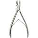 MILTEX Nail Nipper, 6-1/4" (158mm), Heavy Straight Jaws, Double Spring, Stainless Steel. MFID: 40-227-SS