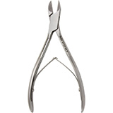 MILTEX Nail Nipper, 6-1/4" (158mm), Heavy Straight Jaws, Double Spring, Stainless Steel. MFID: 40-227-SS