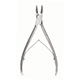 MILTEX Nail Nipper, 6-1/4" (158mm), Straight Jaws, Extra Narrow, Double Spring, Stainless Steel. MFID: 40-228
