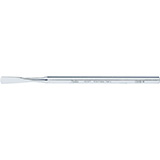 MILTEX Hand Chisel, 5-1/8" (131mm), curved edge, 7.2mm wide. MFID: 40-67