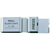 MILTEX Blade-Safe Surgical Blade Remover, safely removes blades from handles, protecting hands. MFID: 4-100