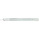 MILTEX no. 3LA Scalpel Handle, 8" (205mm), angled tip, for deep surgery, extra fine, Fits Blade Sizes 10, 11, 12, 12B, 15 & 15C. MFID: 4-12