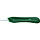 MILTEX no. 5 Knife Handle, 5" (126mm), Green Plastic with Stainless Tip, Fits Blade Sizes 10, 11, 12, 12B, 15 & 15C. MFID: 4-18
