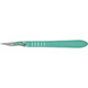 MILTEX Disposable Scalpels, stainless steel, sterile blade size no. 11, 10/box. MFID: 4-411