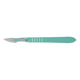 MILTEX Disposable Scalpels, stainless steel, sterile blade size no. 23, 10/box. MFID: 4-423