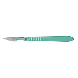 MILTEX Disposable Scalpels, stainless steel, sterile blade size no. 23, 10/box. MFID: 4-423
