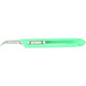 MILTEX Stainless Steel Disposable Safety Scalpel, Retractable Blade, Size No. 12, 10/box. MFID: 4-512