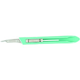 MILTEX Stainless Steel Disposable Safety Scalpel, Retractable Blade, Size No. 15C, 10/box. MFID: 4-515C