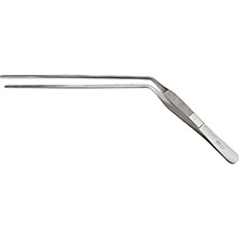 MILTEX Thumb Forceps, 12" (30.5 cm), angular. MFID: 50-700