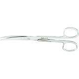 MILTEX DEAVER Scissors, 5-1/2", curved, sharp/sharp points. MFID: 5-106