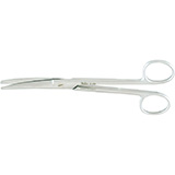 MILTEX MAYO Dissecting Scissors, 6-3/4" (17.1cm), curved, standard beveled blades. MFID: 5-126