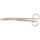 MILTEX Serratex-MAYO Dissecting Scissors, 6-3/4" (17.1 cm), curved, one serrated blade. MFID: 5-134