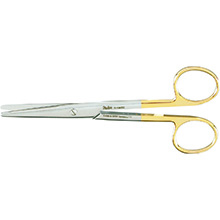 MILTEX MAYO Dissecting Scissors, 5-1/2" (14cm), straight, rounded blades, Carb-N-Sert. MFID: 5-136TC