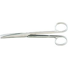 MILTEX MAYO Dissecting Scissors, 6-3/4" (169mm), curved, rounded blades. MFID: 5-142