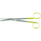 MILTEX MAYO Dissecting Scissors, 6-3/4" (17.1cm), curved, rounded blades, Carb-N-Sert. MFID: 5-142TC