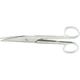 MILTEX MAYO-NOBLE Dissecting Scissors, 6-1/2" (162mm), curved, rounded blades. MFID: 5-146