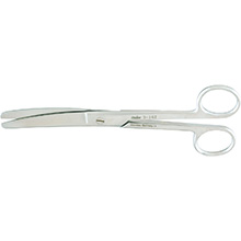 MILTEX DOYEN Abdominal Scissors, 7" (17.8 cm), curved. MFID: 5-162