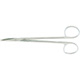 MILTEX REYNOLDS Dissecting Scissors, 6" (155mm), curved, tenotomy type dissecting tips, one serrated blade. MFID: 5-174