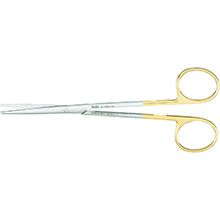 MILTEX Delicate Pattern METZENBAUM Scissors, 5-3/4" (145mm), Tungsten Carbide, Delicate Pattern, straight, blunt points. MFID: 5-179A-TC