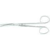 MILTEX Standard Pattern METZENBAUM-LAHEY Scissors, 5-5/8" (144mm), curved, blunt points. MFID: 5-180