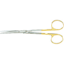 MILTEX Delicate Pattern METZENBAUM-LAHEY Scissors, 5-3/4" (145mm), Tungsten Carbide, curved, blunt points. MFID: 5-180A-TC