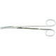 MILTEX Standard Pattern METZENBAUM Scissors, 7" (178mm), curved, blunt points. MFID: 5-182