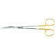 MILTEX Delicate Pattern METZENBAUM Scissors, 7" (179mm), curved, sharp points, Tungsten Carbide. MFID: 5-182B-TC