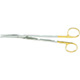 MILTEX Standard Pattern METZENBAUM Scissors, 8" (203mm), curved, blunt points, Tungsten Carbide. MFID: 5-184TC