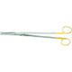 MILTEX Standard Pattern METZENBAUM Scissors, 9-1/4" (232mm), straight, blunt points, Tungsten Carbide. MFID: 5-186TC