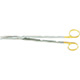 MILTEX Standard Pattern METZENBAUM-NELSON Scissors, 9-1/4" (232mm), Tungsten Carbide, curved, blunt points. MFID: 5-188TC