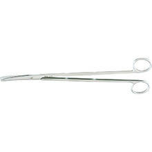 MILTEX Standard Pattern METZENBAUM-NELSON Scissors, 11-1/4" (286mm), curved, blunt points. MFID: 5-192