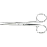 MILTEX Standard Pattern Operating Scissors, straight, 4-3/4" (121mm), sharp-sharp points. MFID: 5-2