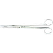 MILTEX SIMS Uterine Scissors, 7-3/4" (200mm), straight, sharp-blunt points. MFID: 5-222