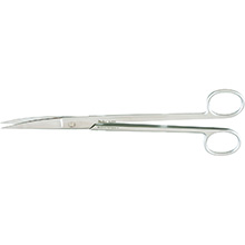 MILTEX SIMS Uterine Scissors, 7-3/4" (200mm), curved, sharp-sharp points. MFID: 5-226