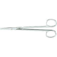 MILTEX KELLY Scissors, 6-1/4" (160mm), straight, sharp points. MFID: 5-250