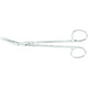 MILTEX KELLY Scissors, 6-1/4" (159mm), sharp points, angled on side. MFID: 5-254