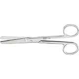 MILTEX Standard Pattern Operating Scissors, straight, 5-3/4" (145mm), Standard Pattern, blunt-blunt points. MFID: 5-26