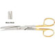 MILTEX Standard Pattern Operating Scissors, straight, 5-1/2" (14cm), blunt-blunt points, Carb-N-Sert. MFID: 5-26TC