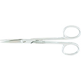 MILTEX WAGNER Plastic Surgery Scissors, 4-3/4" (12.1 cm), straight, sharp-sharp points, serrated blade. MFID: 5-270